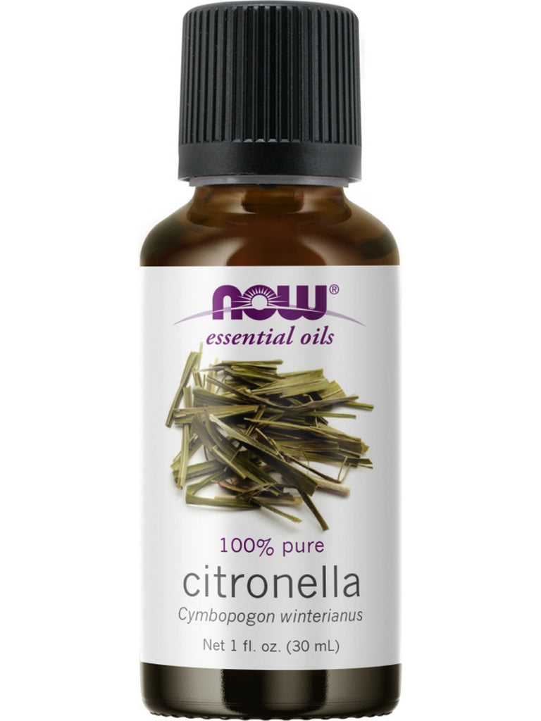 NOW Foods, Citronella Oil, 100% Pure, 1 fl oz
