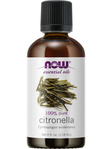 NOW Foods, Citronella Oil, 100% Pure, 4 fl oz