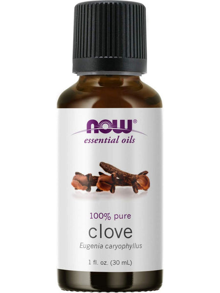 NOW Foods, Clove Oil, 100% Pure, 1 fl oz