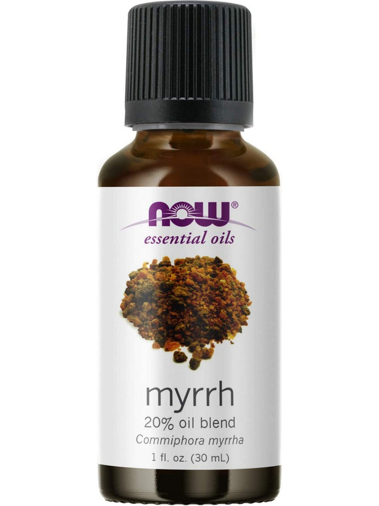 NOW Foods, Myrrh Oil, 20% Oil Blend, 1 fl oz