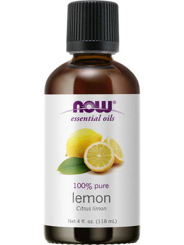 NOW Foods, Lemon Oil, 100% Pure, 4 fl oz