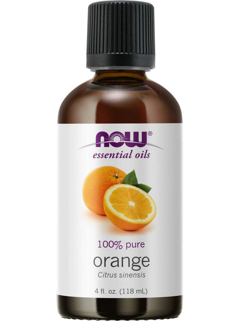 NOW Foods, Orange Oil, 100% Pure, 4 fl oz