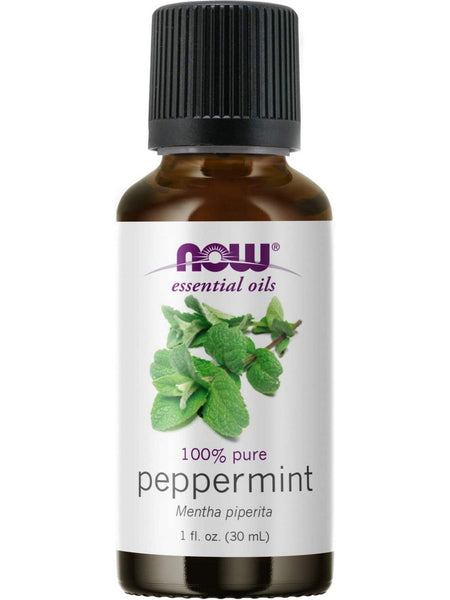 NOW Foods, Peppermint Oil, 100% Pure, 1 fl oz