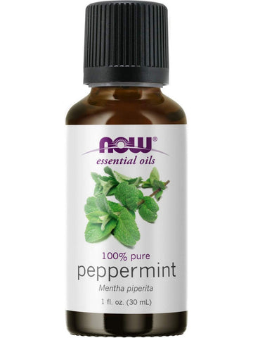 NOW Foods, Peppermint Oil, 100% Pure, 1 fl oz