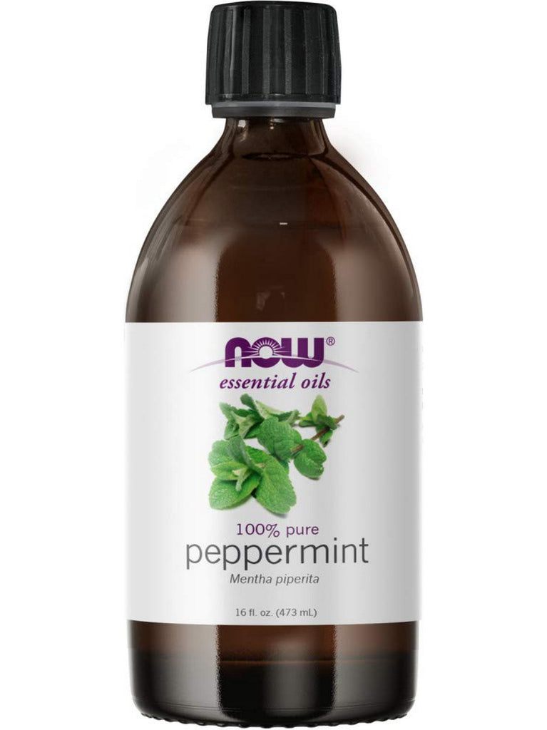 NOW Foods, Peppermint Oil, 100% Pure, 16 fl oz
