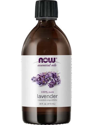 NOW Foods, Lavender Oil, 100% Pure, 16 fl oz