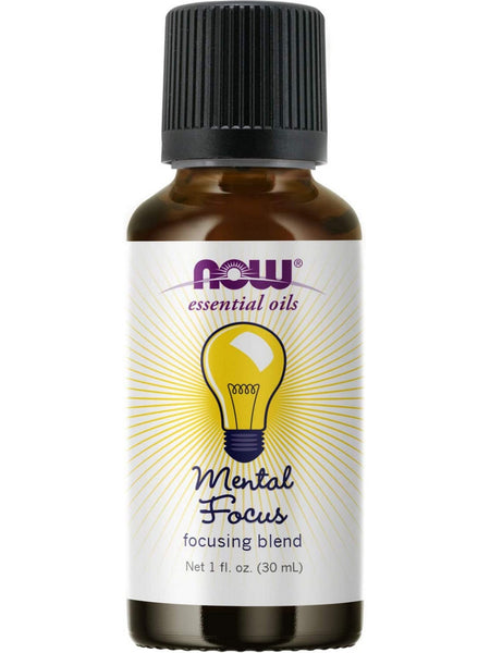 NOW Foods, Mental Focus, Focusing Blend, 1 fl oz