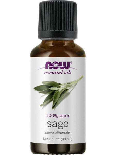 NOW Foods, Sage Oil, 100% Pure, 1 fl oz