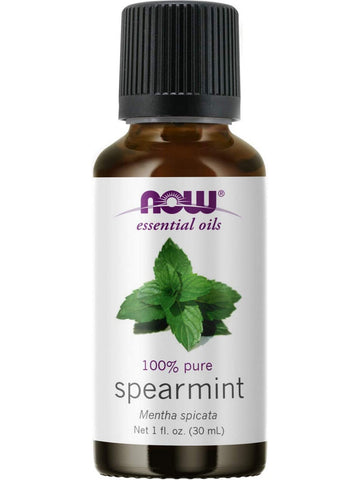 NOW Foods, Spearmint Oil, 100% Pure, 1 fl oz