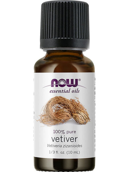 NOW Foods, Vetiver Oil, 100% Pure, 1/3 fl oz