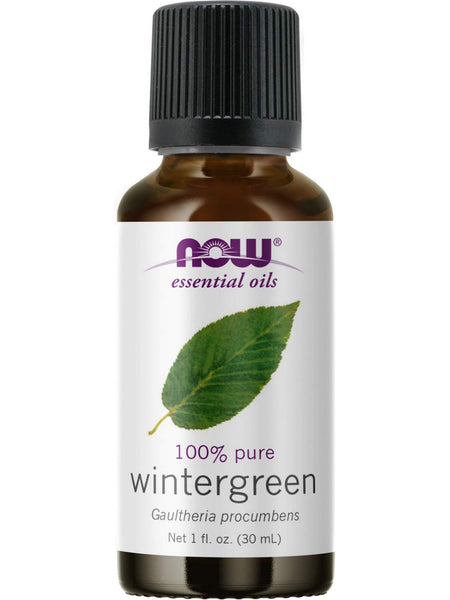NOW Foods, Wintergreen Oil, 100% Pure, 1 fl oz