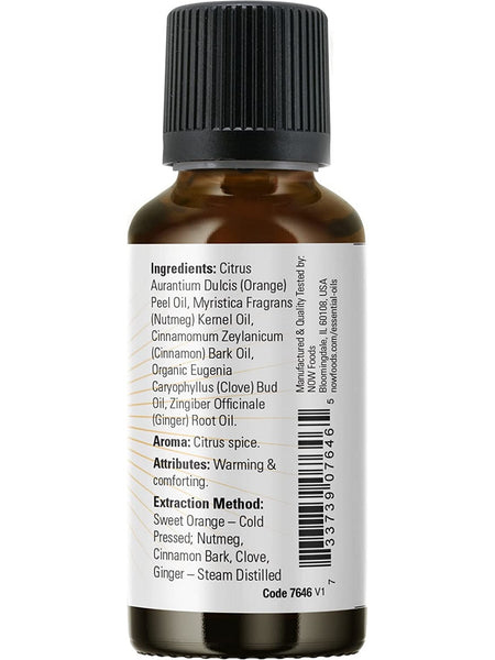 NOW Foods, Spiced Cider, Fall Blend, 1 fl oz