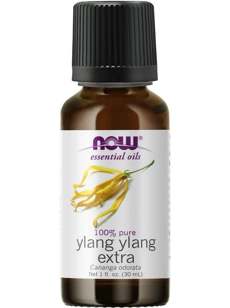 NOW Foods, Ylang Ylang Extra Oil, 100% Pure, 1 fl oz