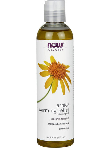 NOW Foods, Arnica Soothing Massage Oil, Antioxidant Rich, 8 fl oz