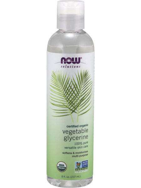 NOW Foods, Vegetable Glycerin, Organic, 8 fl oz