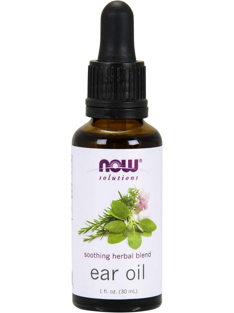 NOW Foods, Ear Oil, Soothing Herbal Blend, 1 fl oz