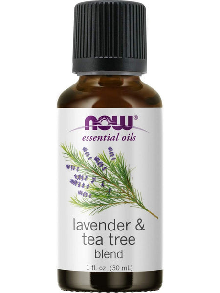 NOW Foods, Lavender & Tea Tree Blend, 1 fl oz