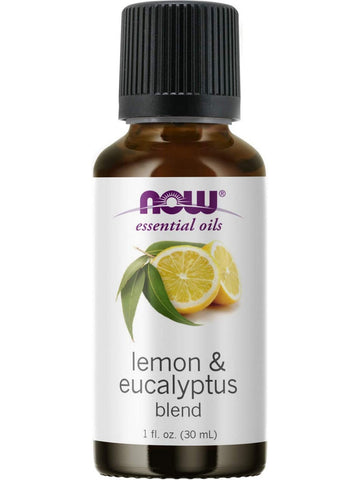 NOW Foods, Lemon & Eucalyptus Blend, 1 fl oz