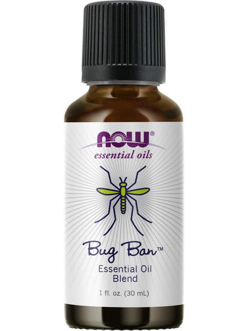 NOW Foods, Bug Ban™ Essential Oil Blend, 1 fl oz