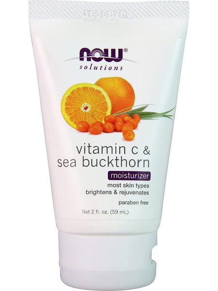 NOW Foods, Vitamin C & Sea Buckthorn Moisturizer, 2 fl oz