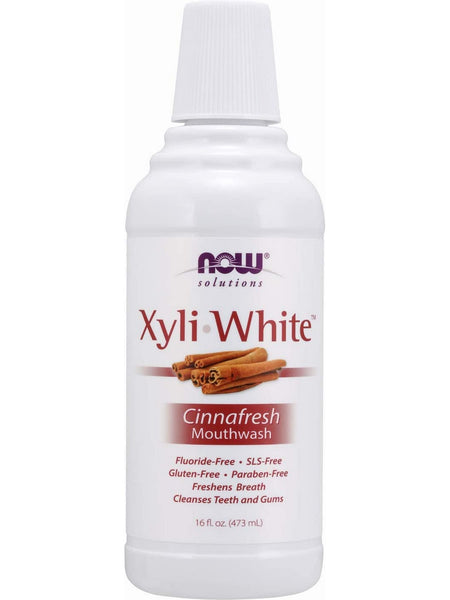 NOW Foods, XyliWhite™, Cinnafresh Mouthwash, 16 fl oz