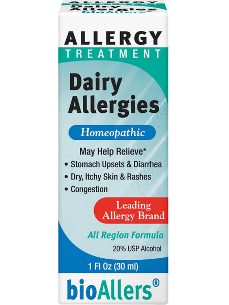 NaturalCare, bioAllers, Dairy Allergies, 1 fl oz