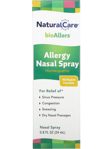 NaturalCare, bioAllers, Allergy Nasal Spray, 0.8 fl oz
