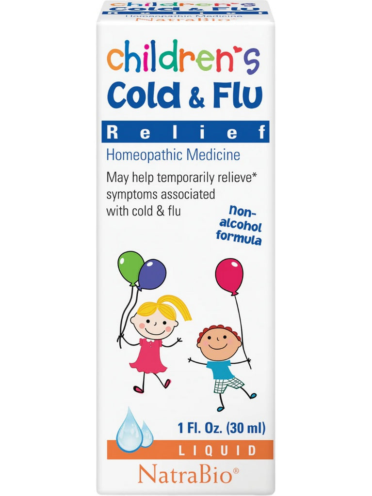 NaturalCare, Children's Cold and Flu Relief, 1 fl oz