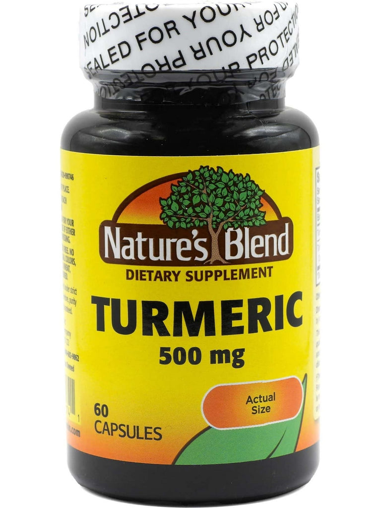 Nature's Blend, Turmeric 500 mg, 60 Capsules