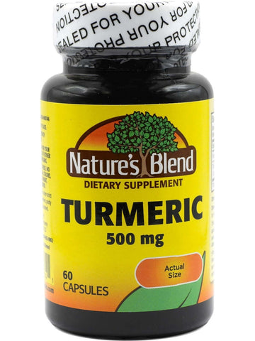 Nature's Blend, Turmeric 500 mg, 60 Capsules