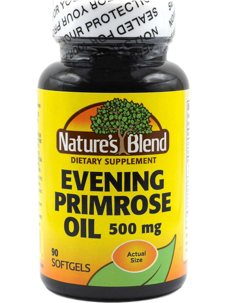 Nature's Blend, Evening Primrose Oil 500 mg, 90 Softgels