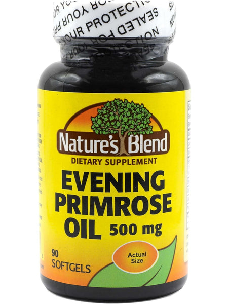 Nature's Blend, Evening Primrose Oil 500 mg, 90 Softgels