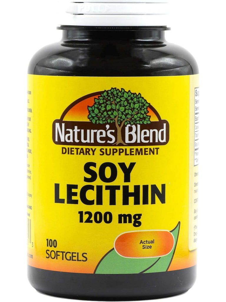 Nature's Blend, Soy Lecithin 1,200 mg, 100 Softgels