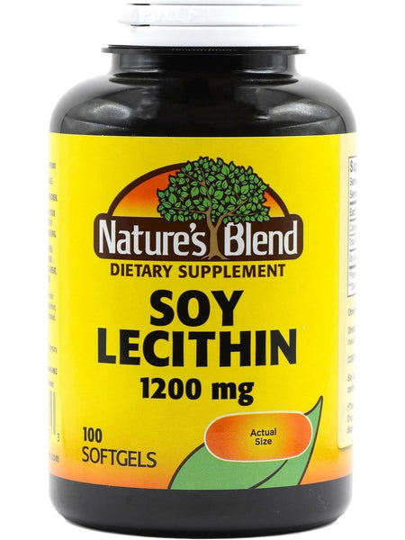 Nature's Blend, Soy Lecithin 1,200 mg, 100 Softgels