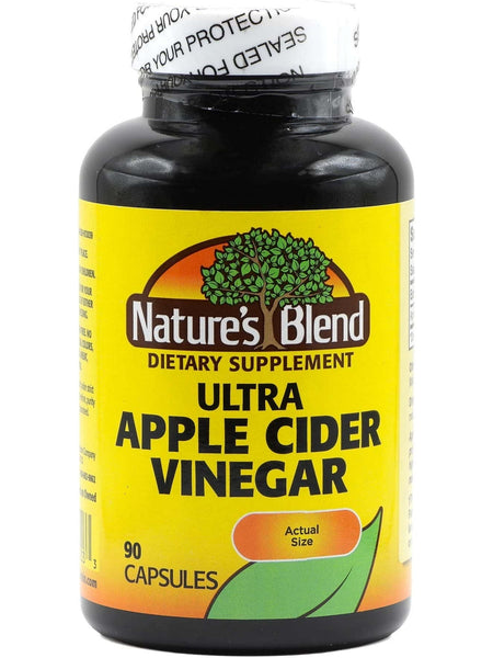 Nature's Blend, Ultra Apple Cider Vinegar 600 mg, 90 Capsules