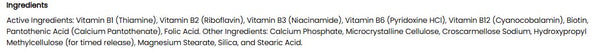 Nature's Blend, Vitamin B-100, Timed Release, 50 Tablets