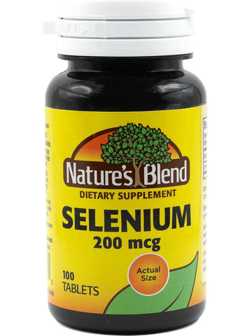 Nature's Blend, Selenium 200 mcg, 100 Tablets