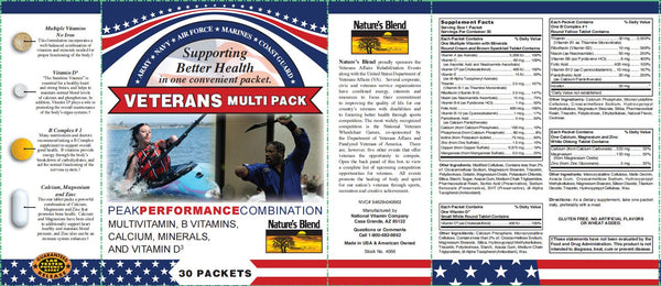 Nature's Blend, Veterans Multi Pack, 30 Packets