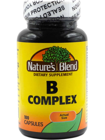 Nature's Blend, B Complex, 100 Capsules