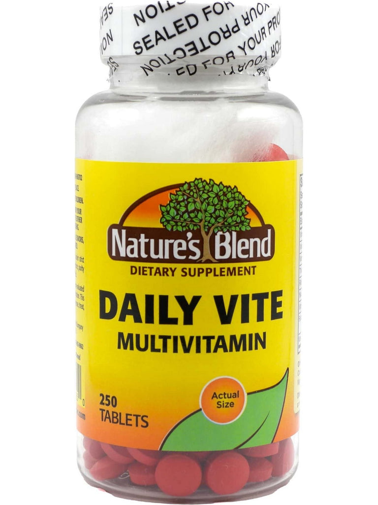 Nature's Blend, Daily Vite Multivitamin, 250 Tablets