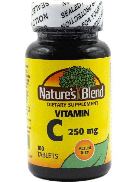 Nature's Blend, Vitamin C, 250 mg, 100 Tablets