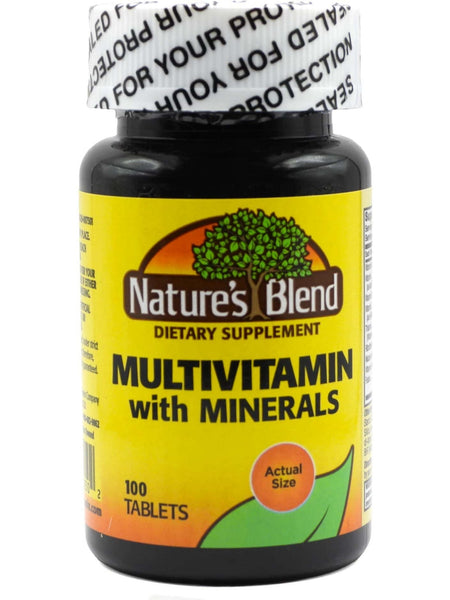 Nature's Blend, Multivitamin with Minerals, 100 Tablets