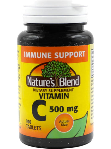 Nature's Blend, Vitamin C, 500 mg, 100 Tablets