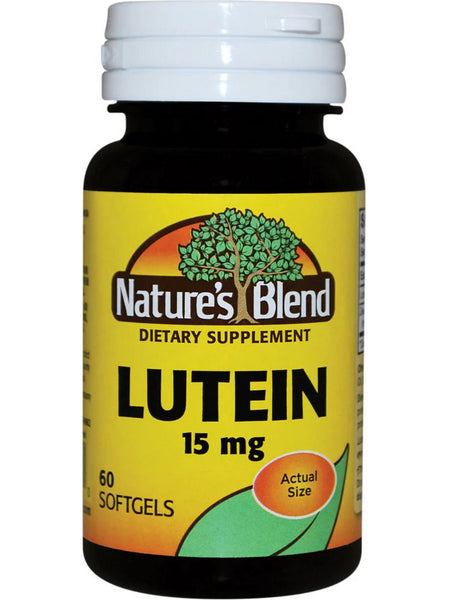 Nature's Blend, Lutein 15 mg, 60 Softgels