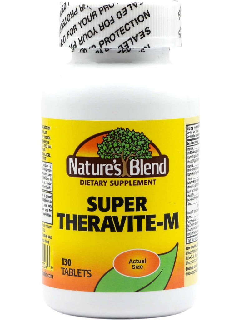 Nature's Blend, Super Thera-Vite M, 130 Tablets