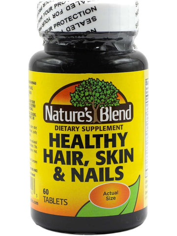 Nature's Blend, Healthy Hair, Skin and Nails, 60 Tablets