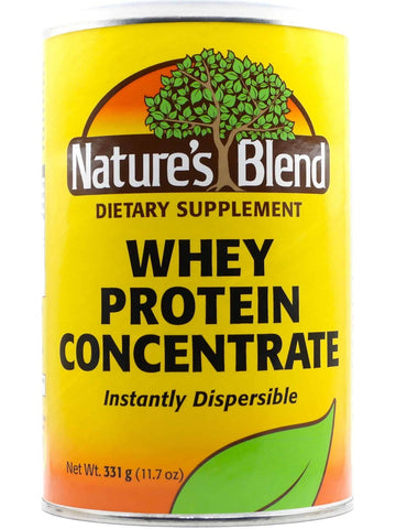 Nature's Blend, Whey Protein Concentrate Powder, Vanilla Flavor, 11.7 oz