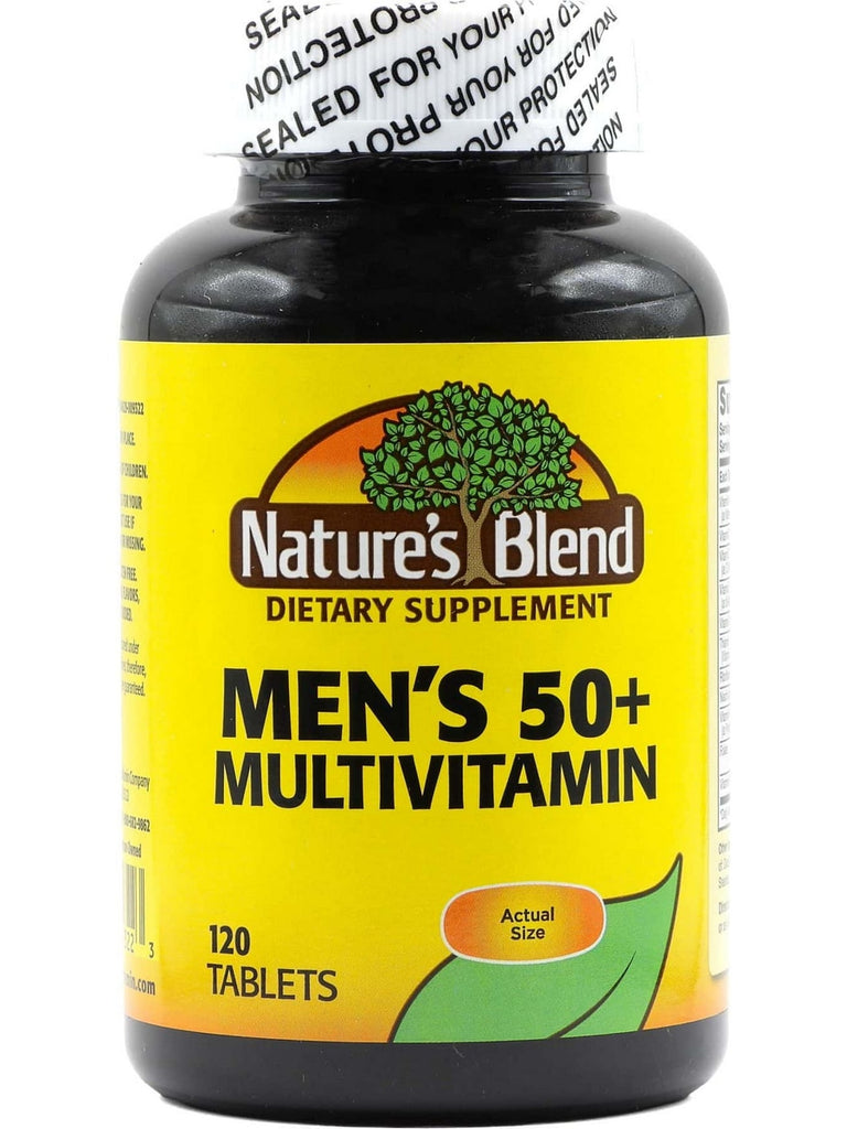 Nature's Blend, Men's 50+ Multivitamin, 120 Tablets