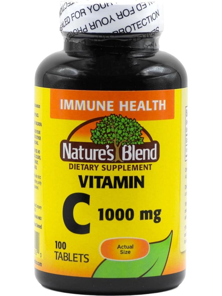 Nature's Blend, Vitamin C, 1000 mg, 100 Tablets