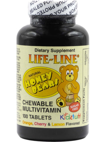 Nature's Blend, Honey Bears Chewable Multivitamin, 100 Tablets